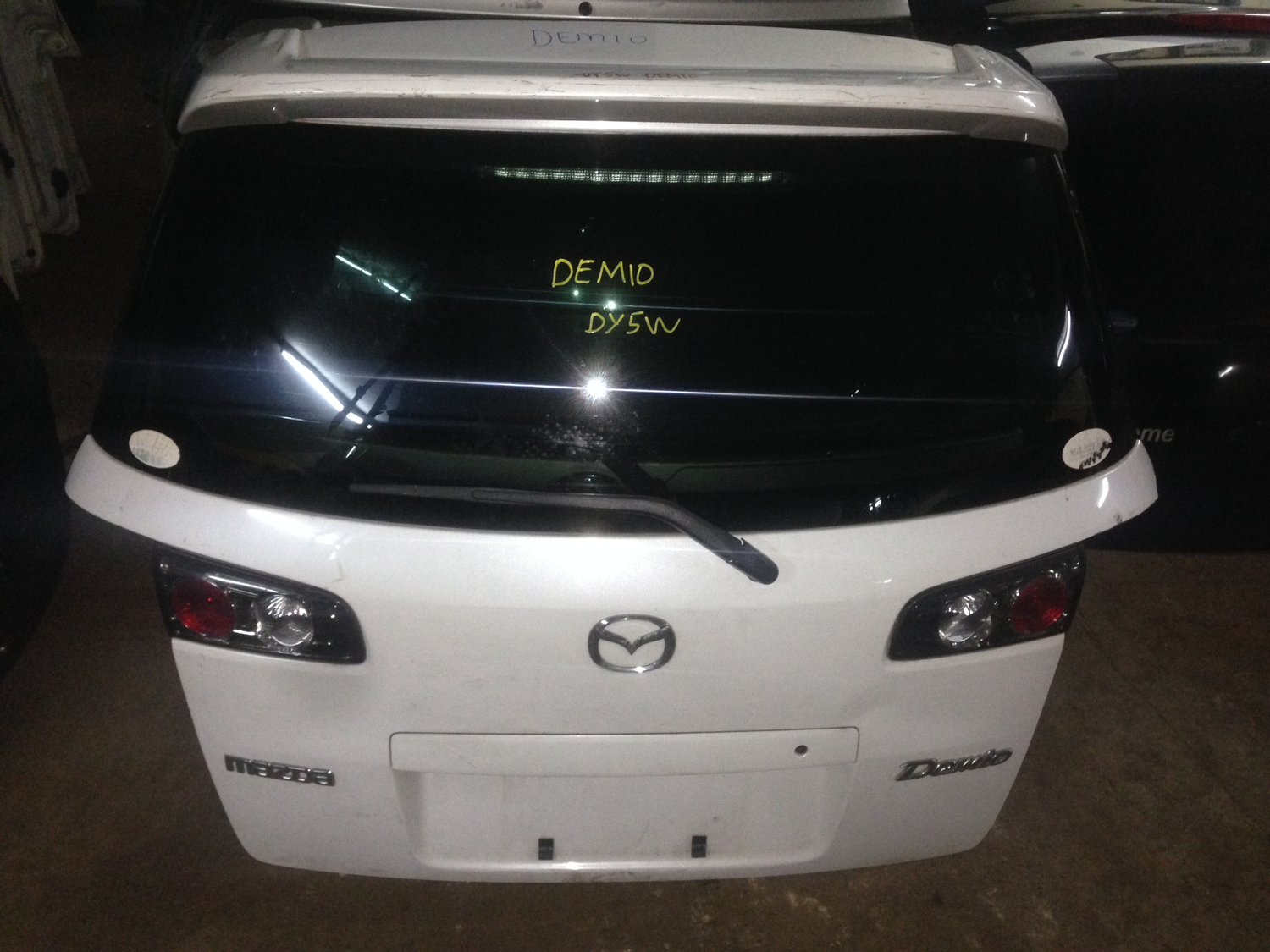 Mazda demio boot door!