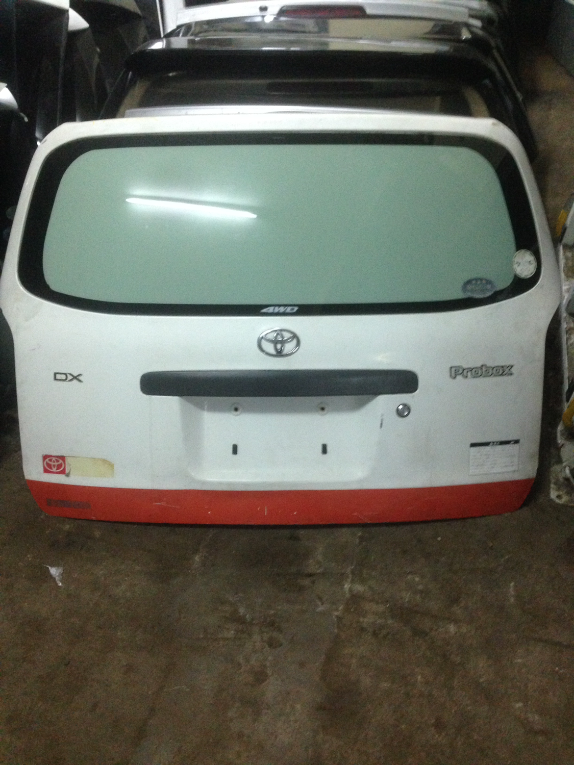 Toyota probox boot!