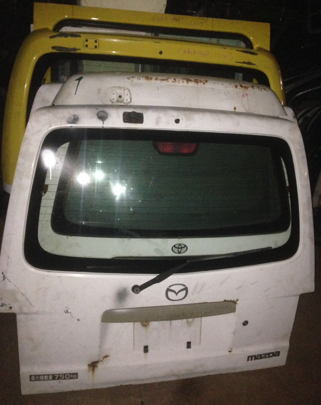 Mazda bongo boot door!